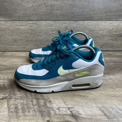 Nike Air Max 90 LTR CD6864-124 Youth US 7 Shoes Multi Leather Athletic Sneakers