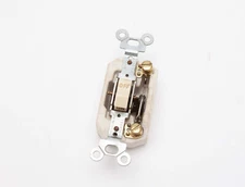 A-H&H USA 8901-14 -  On Off Light Switch - Porcelain Housing  - 125v 10a