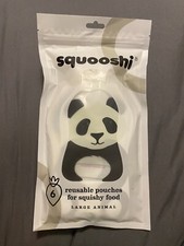 Reusable Baby Food Pouches - 5 oz - 6 Large Pouches - Baby Food Storage -