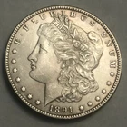 1891 Morgan U.S. silver dollar, very choice BU. #lr1