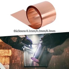 Copper Sheet Pure Copper 1Meter Multifunctional Sturdy Professional Metal Foil