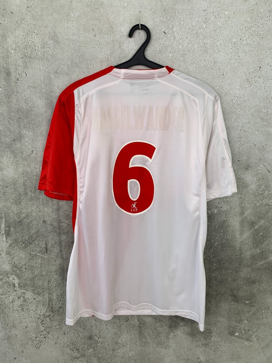 Maillot AS Monaco vintage floqué Meriem (2005-06) – Vintage Football Area