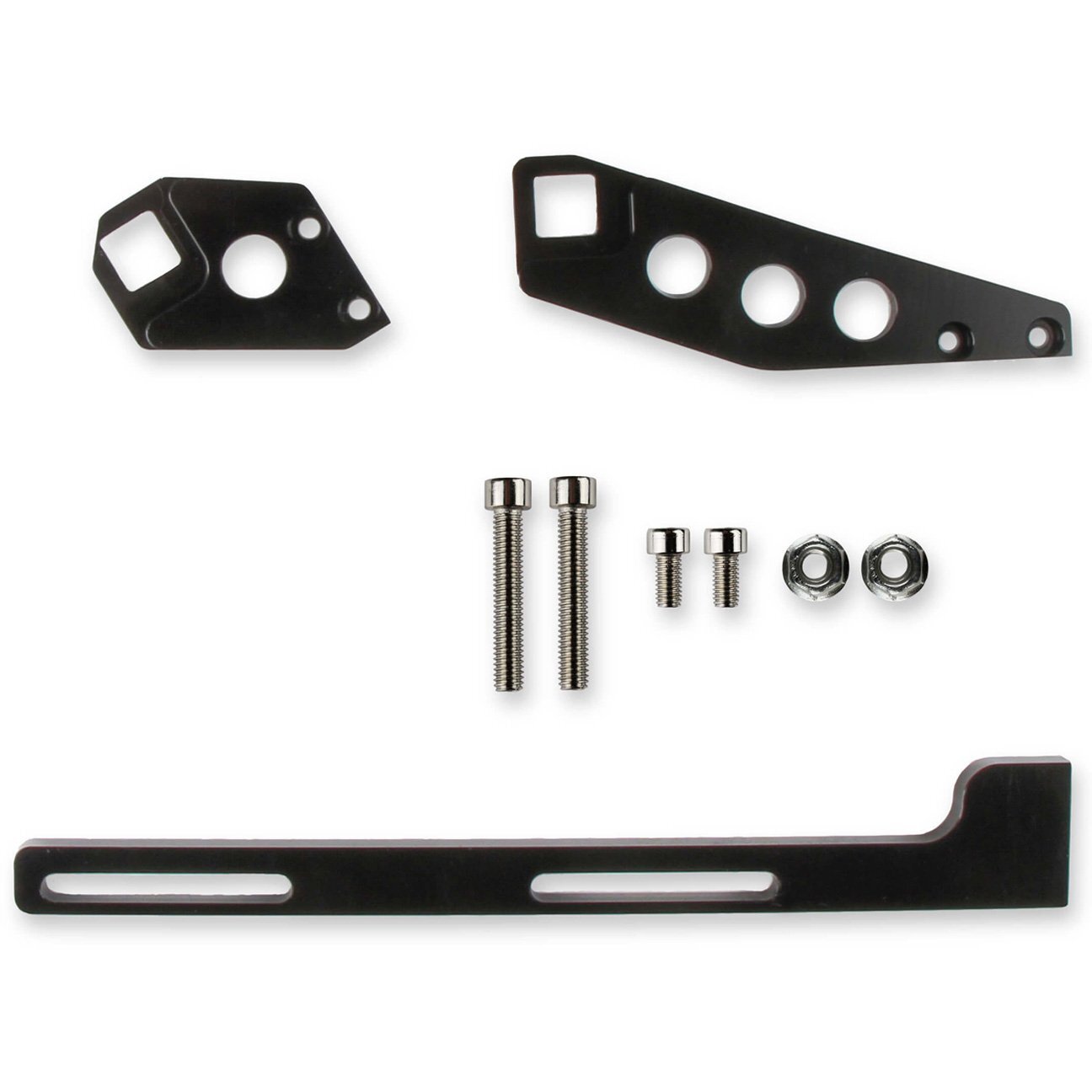 Holley 870017 Sniper EFI Intake Throttle Cable Bracket Kit Fits Holley LS1 LS2 L