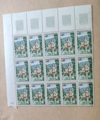 15TIMBRES FRANCE NEUF YT N° 1602 ancien pont des archers Châlons-sur-Marne 1969 - Photo 1/3