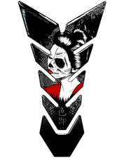 Motorcycle Tank Pad Protector Decal - 3D Motorcycle Sticker for Sport Bikes.