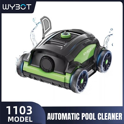 Wybot Cordless Pool Cleaner Robotic Automatic Pool Vacuum In/above-ground pools