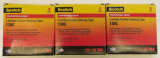 3M P/N: 130C SCOTCH LINERLESS RUBBER SPLICING TAPE 3/4 IN X 30FT LOT OF 4