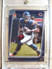 2021 Justin Fields Clearly Donruss Rated Rookie #53 RC MINT 🔥🔥🔥