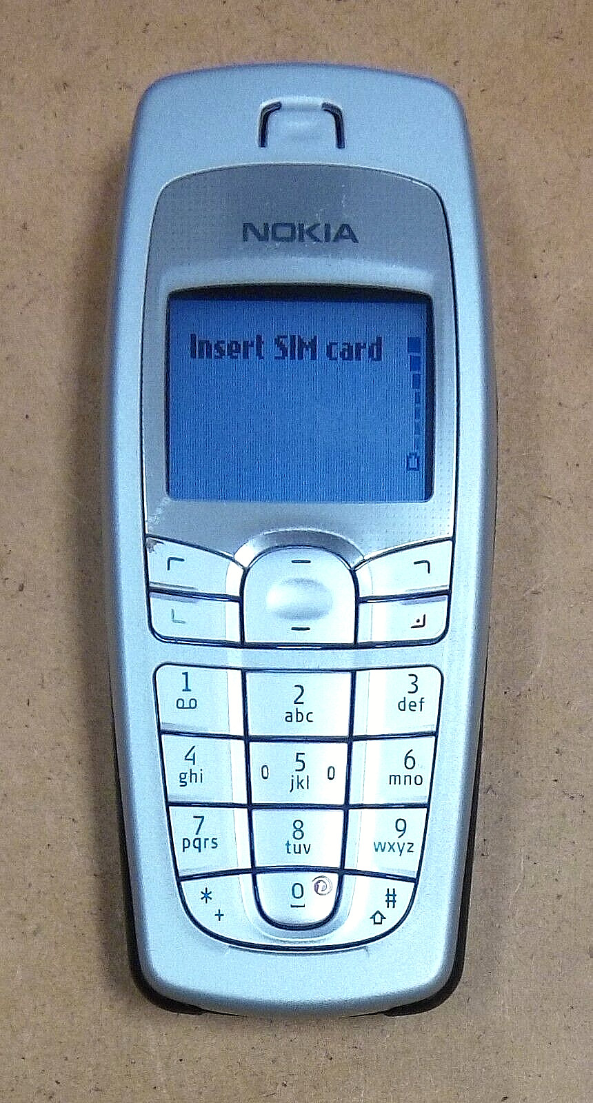 Nokia 6010 - Silver and Blue ( GSM ) Cellular Phone - READ