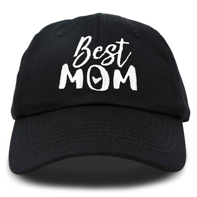 DALIX Best Mom Baseball Cap Womens Dad Hats Adjustable Mothers Day Hat Cute 