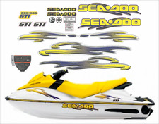 SEADOO GTI 2005 Graphics / Decal / Sticker Kit