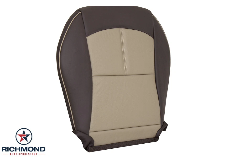 2008-2012 Malibu LTZ-Driver 侧底替换皮革座椅套棕色/棕色 — 第 2/4 张图片