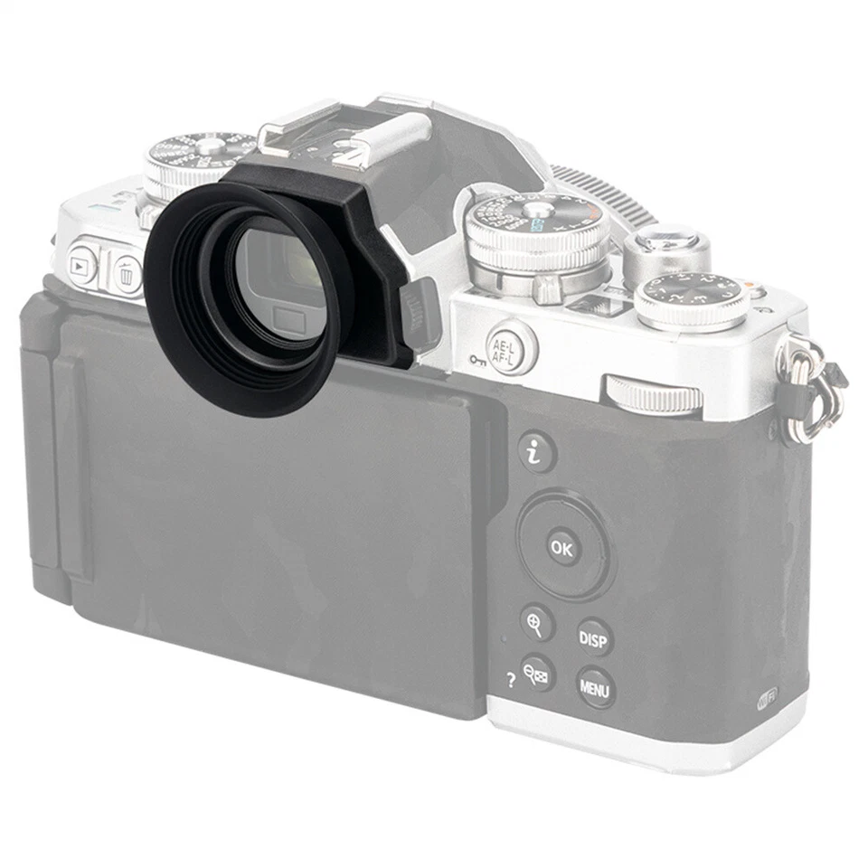 JJC Long Soft Silicon Eyecup Eyepiece Viewfinder Eye Cup for Nikon Zfc Z-FC Z fc - Image 2 of 4