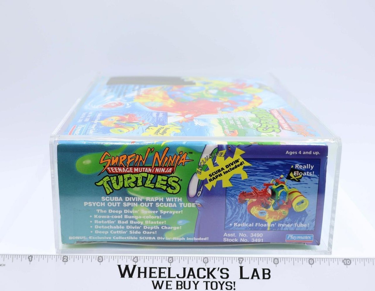 Scuba Divin' Raph CAS 90 SEALED Teenage Mutant Ninja Turtles TMNT