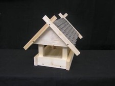 Image of Bird House Small Bird Lined Villa Dispenser Bird Seed Garden Birds