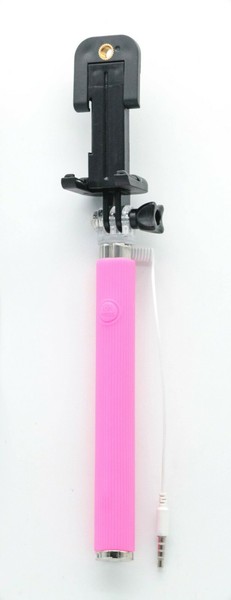 PALO SELFIE 1DMN ROSA EXTENSIBLE MONOPOD FOTOS+BLUETOOTH+SOPORTE PARA MOVIL