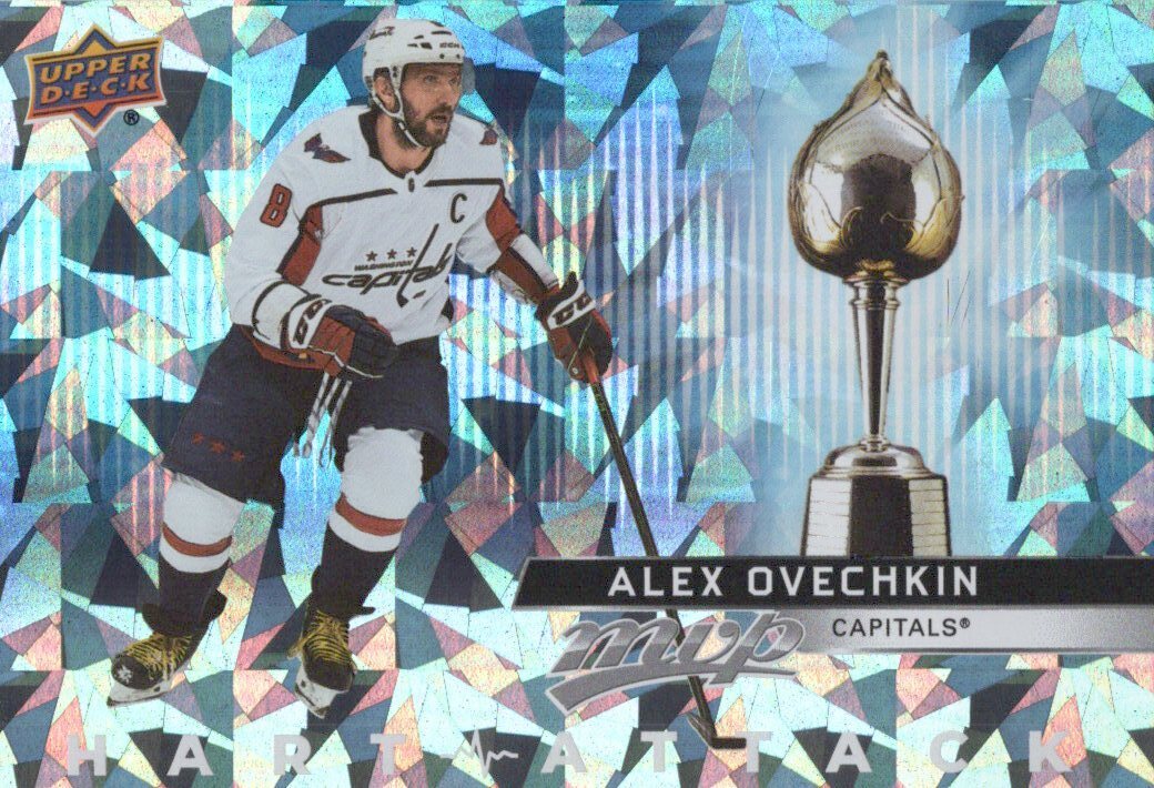 2021-22 Upper Deck MVP Hart Attack #HA-9 Alex Ovechkin Washington Capitals