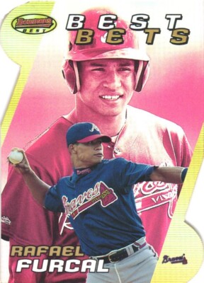 2000 Bowman's Best Best Bets #BBB6 Rafael Furcal Atlanta Braves 