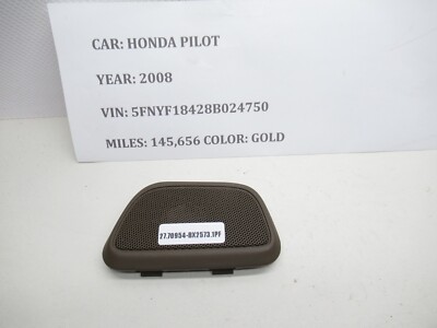 2004 Honda Pilot Front Left Driver Side Dash Tweeter Speaker OEM