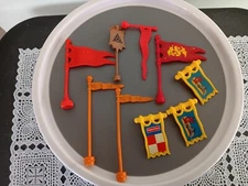 Fisher Price Imaginext Castle Flags Banners