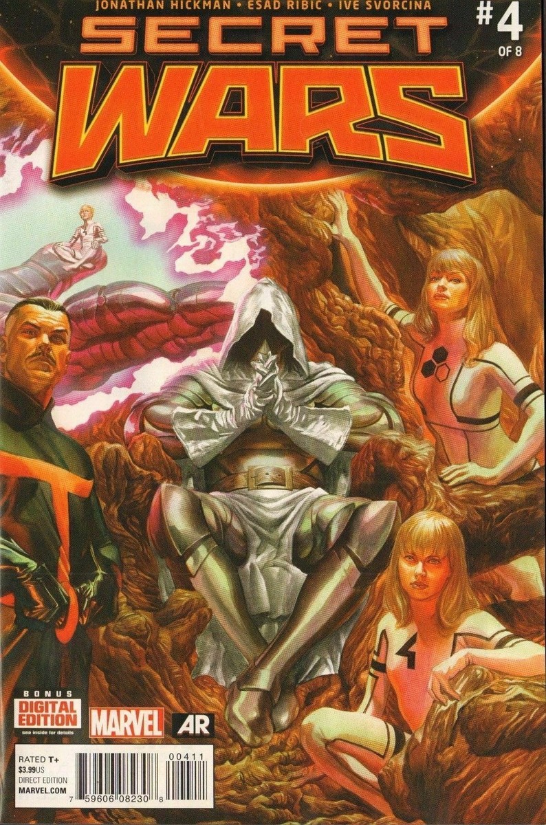 Secret Wars #4 Alex Ross Main Cover Marvel Comic | eBay