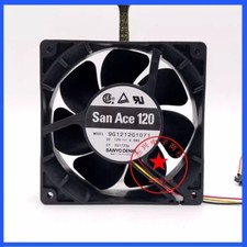 Sanyo 9G1212G1071 12038 DC12V 0.98A 12CM 3-Wire Cooling Fan