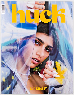 Mia Khalifa rare cover, photo shoot & interview UK HUCK FASHION MAGAZINE 79 2023