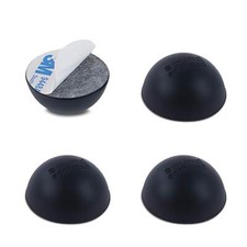 4 Pack 1.25 Inch Silicone Hemisphere Bumpers Isolation Feet Rubber Speaker Pads
