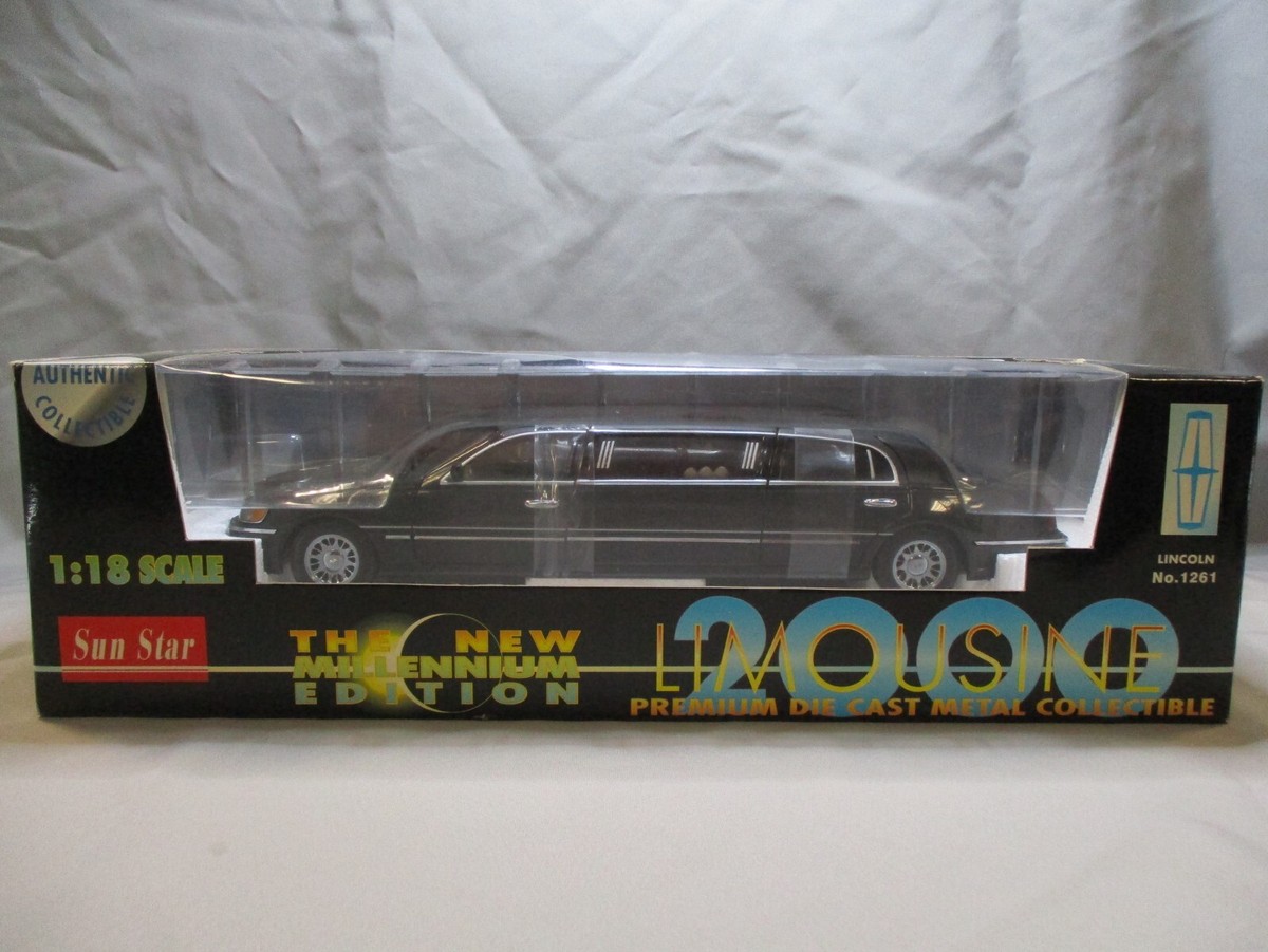 AU377 SUN STAR NEW MILLENIUM EDITION 1/18 LINCOLN LIMOUSINE REF