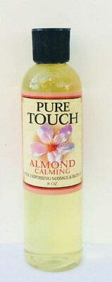Pure Touch Almond Calming Watersperse Massage Oil 8oz.