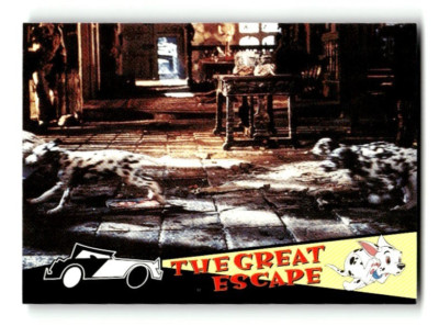 1996 SkyBox 101 Dalmatians Collectible Trading Card #34 The Great Escape