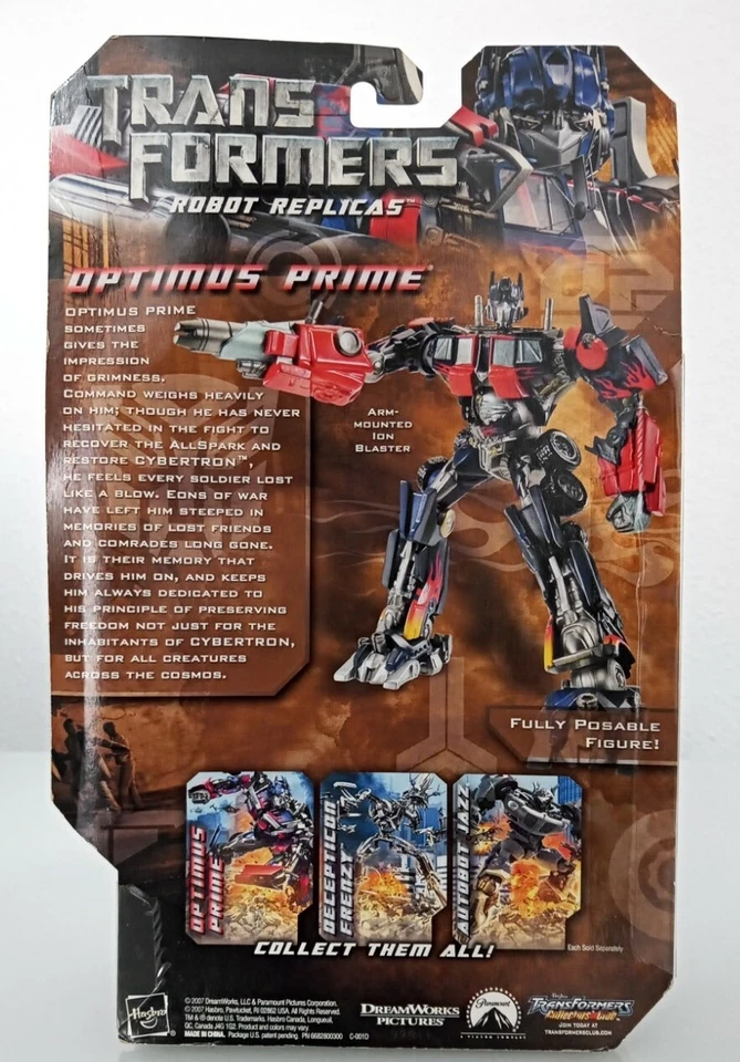 TRANSFORMERS OPTIMUS PRIME FIGURA ROBOT REPLICAS DE HASBRO - Imagen 4 de 4
