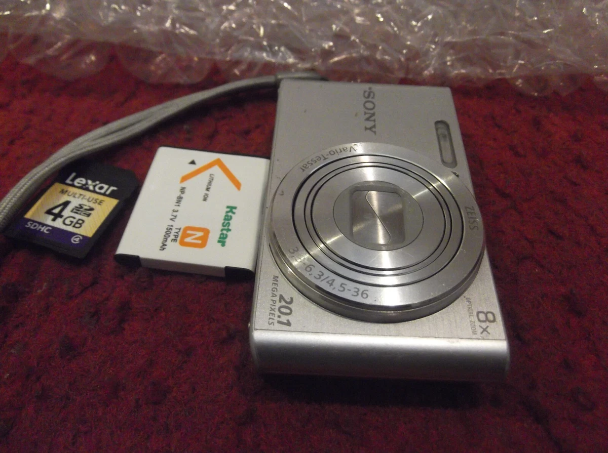 Sony Cyber-Shot DSC-W830 20.1MP 8x Digital Camera - Silver