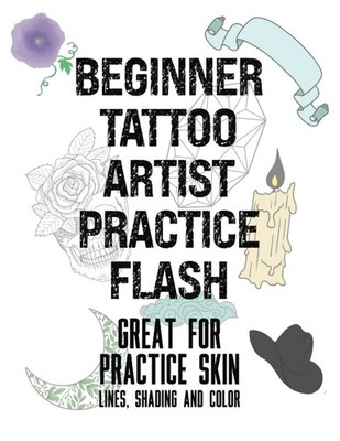 Beginner Tattoo Artist Practice Flash Great for Practice Skin Lines, Shading...