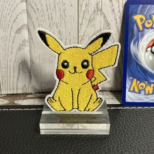 Pok mon Pikachu Embroidered Patch Iron-on Sewing