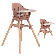 Dream On Me NibbleNest 3-in-1 Highchair Convertible Infant Stool Beige New