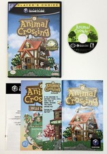 Animal Crossing (Nintendo GameCube, Wii, 2002) COMPLETE! FREE SHIPPING!