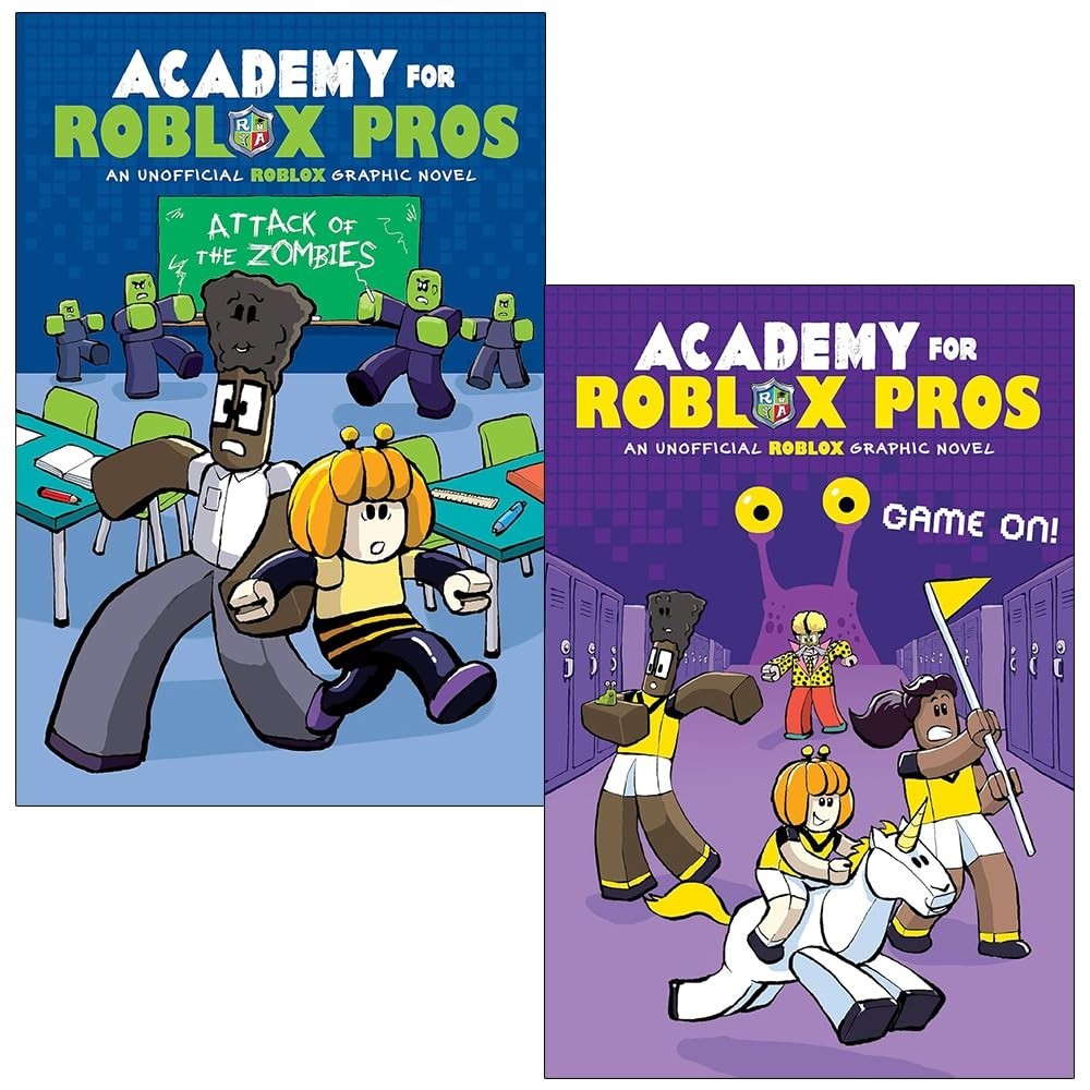 Academy for Roblox Pros Series 2 Books Collection Set By Louis Shea Game On!