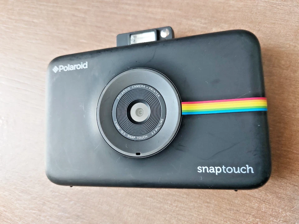 Polaroid Snap Touch Digitalkamera mit Sofortdruck – Schwarz – guter Zustand - Bild 3 von 4