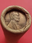AU 1915-S LINCOLN WHEAT CENT 1939S LINCOLN WHEAT PENNY COIN ROLL ENDS BANKROLLED