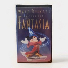 Walt Disney's Masterpiece Fantasia VHS, 1991 Clamshell Pre-loved