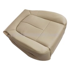 Fits 09-14 Ford F150 Lariat Driver Bottom Perforated Leather Seat Cover Tan