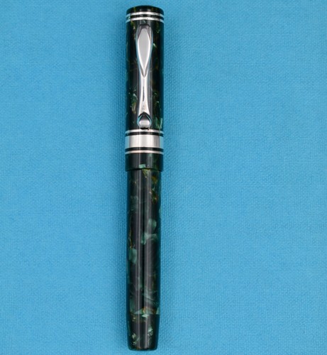 VISCONTI Pen Plus Limited Edition 90 Füllfederhalter mit grünem Michelangelo Zelluloid - Bild 2 von 23