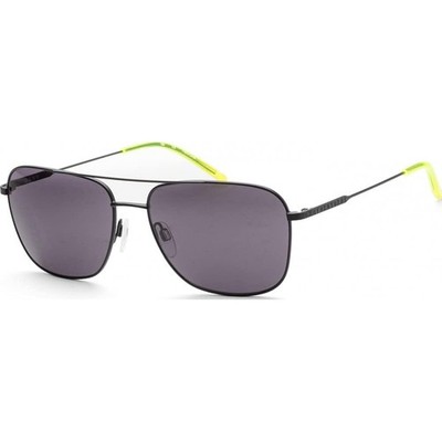 DKNY Unisex Aviator 58mm Sunglasses Black Neon Yellow DK113S-001