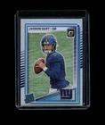 2025 Donruss Optic Jaxson Dart #273 Holo Prizm Rated Rookie RC Giants