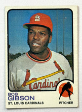 1973 Topps #190 Bob Gibson VG-EX. St. Louis Cardinals