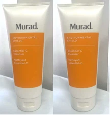 2x Murad Step 1 Cleanse Environmental Shield Essential-C Cleanser 6.75 oz Sealed
