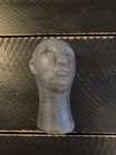 VTG Danish Style Solid Concrete Modern Smooth Small Gray Bust 5.5” — photo 8
