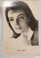 PHOTO silver POSTCARD 9X14cm MARIE LAFORET 1960