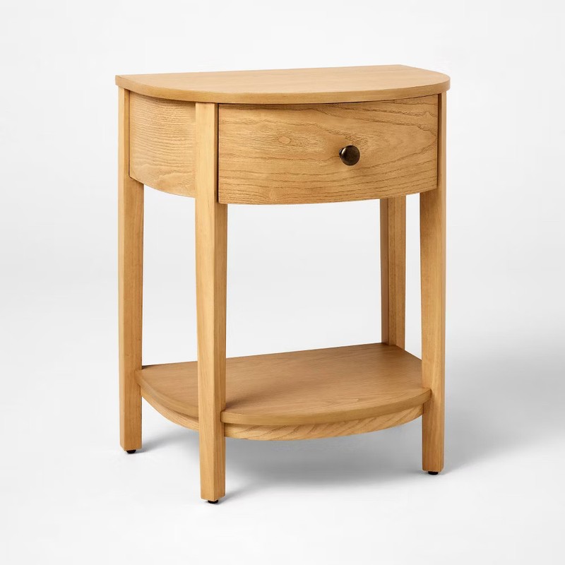 Harriett Nightstand Natural Wood - Threshold designed with Studio McGee